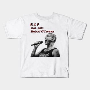 RIP Sinead O'Connor Irish Singer Legend Kids T-Shirt